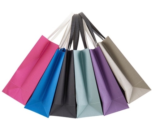 Simplicity Factory Directly Provide Printed Disposable Recycle Single / Double Ripple Wallpaper Bag