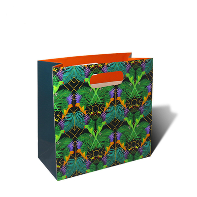 Biodegradable High Quality Custom Die Cut Paper Bag Luxury Shopping Bags